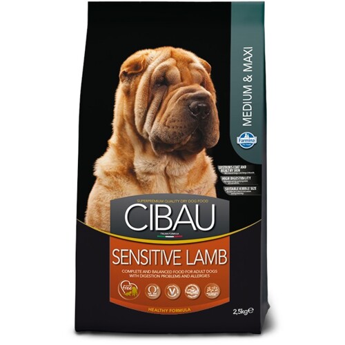 CIBAU dog adult medium & maxi, sensitive lamb 12 kg