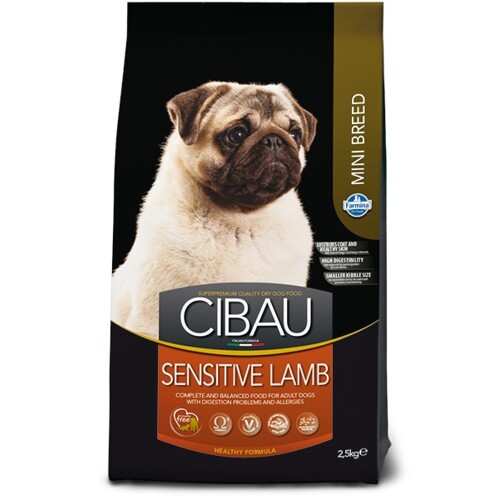 CIBAU dog adult mini, sensitive lamb 0,8 kg