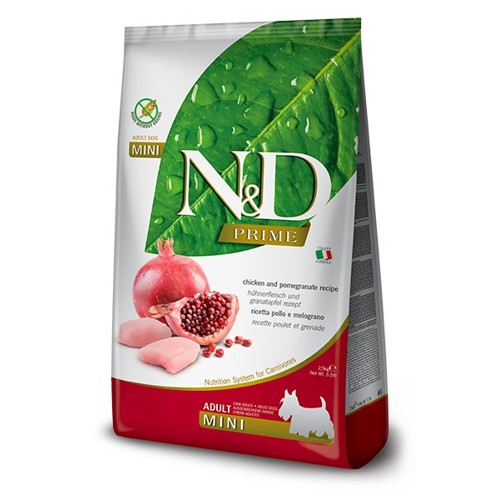 N&D dog PRIME adult mini chicken&pomegranate 0,8 kg