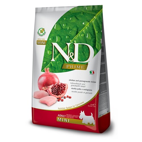 N&D dog PRIME adult mini chicken&pomegranate 2,5 kg