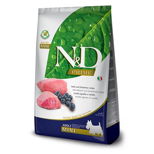 N&D dog PRIME adult mini lamb&blueberry 0,8 kg