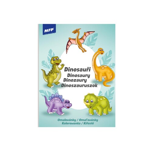 Omaľovánky MFP A4 Dinosaury 2