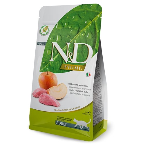 N&D cat PRIME (GF) adult, boar & apple 0,3 kg