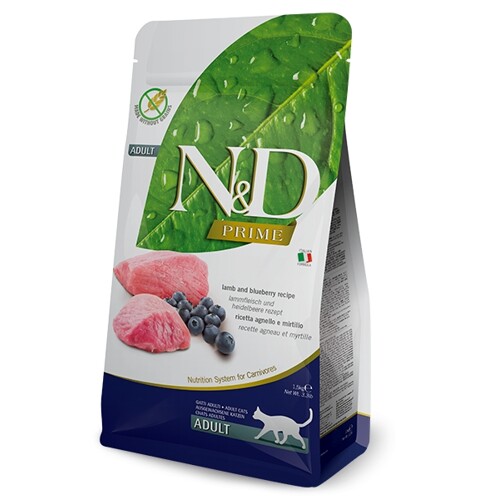 N&D cat PRIME (GF) adult, lamb & blueberry 0,3 kg