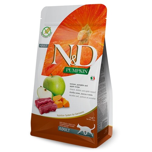 N&D cat PUMPKIN (GF) adult, venison & apple 0,3 kg