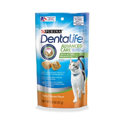 DentaLife Pamlsok cat chicken 8x40 g