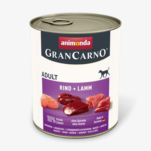 Animonda GRANCARNO® dog adult hovädzie a jahňa bal. 6 x 800g