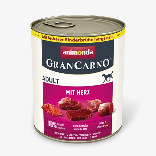 Animonda GRANCARNO® dog adult srdiečka bal. 6 x 800g