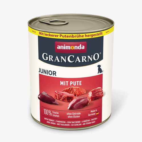 Animonda GRANCARNO® dog junior morčacie srdiečka bal. 6 x 800g