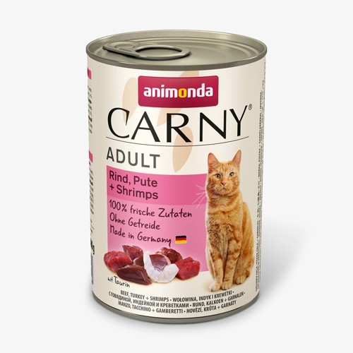 Animonda CARNY® cat Adult hovädzie,morka a krevety bal. 6 x 400 g