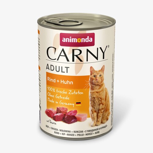 Animonda CARNY® cat Adult hovädzie a kura bal. 6 x 400 g