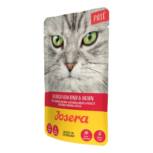 Josera kapsička Cat Paté Gulasch vom Rind&Huhn 85 g