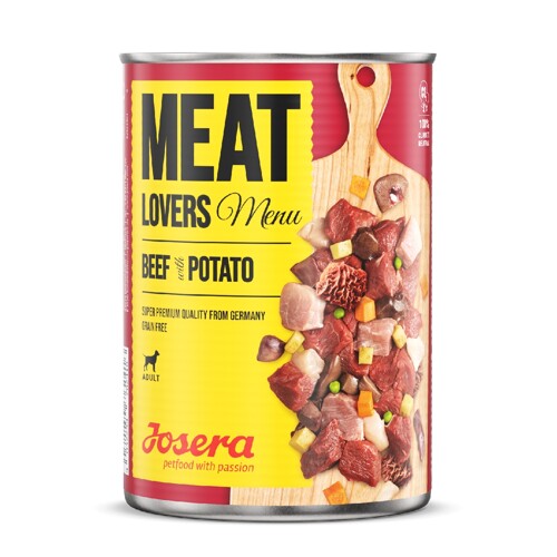 Josera konzerva Dog Meat Lovers Beef with Potato  800 g