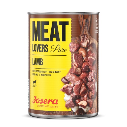 Josera konzerva Dog Meat Lovers Pure Lamb 400 g