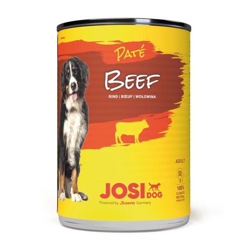 JosiDog konzerva Dog JosiDog Paté Beef 400 g