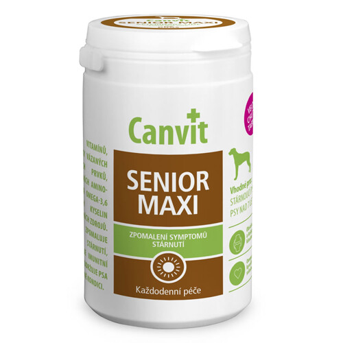 Canvit Senior Maxi pre psy 100 tbl. 230 g