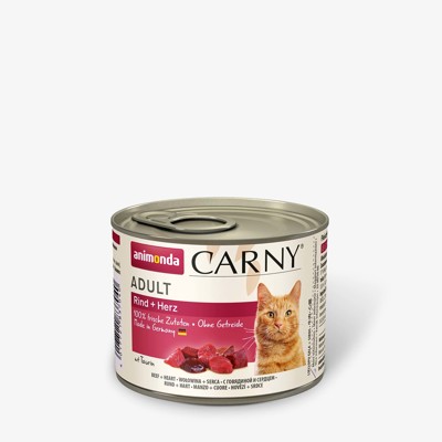 Animonda CARNY® cat Adult hovädzie a morčacie srdiečka bal. 6 x 200 g