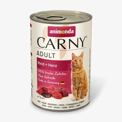 Animonda CARNY® cat Adult hovädzie a srdiečka bal. 6 x 400 g