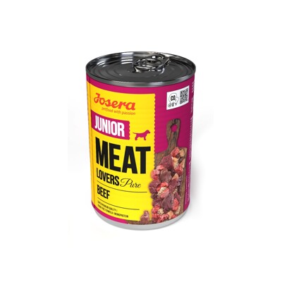 Josera konzerva Dog Meat Lovers Junior Pure Beef 400 g