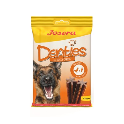 Josera pamlsok Dog Denties with Duck&amp;Carrot 180 g