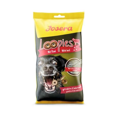 Josera pamlsok Dog Loopies mit Rind 150 g