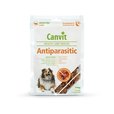 Canvit Health Care dog Antiparasitic Snack 200 g