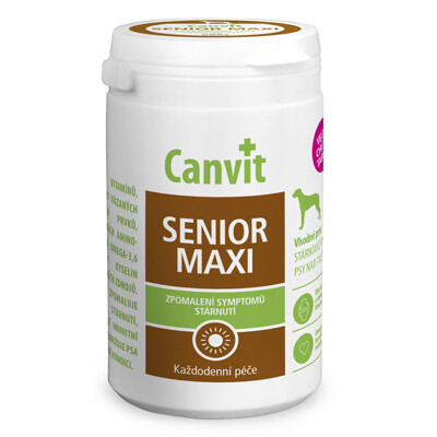 Canvit Senior Maxi pre psy 100 tbl. 230 g